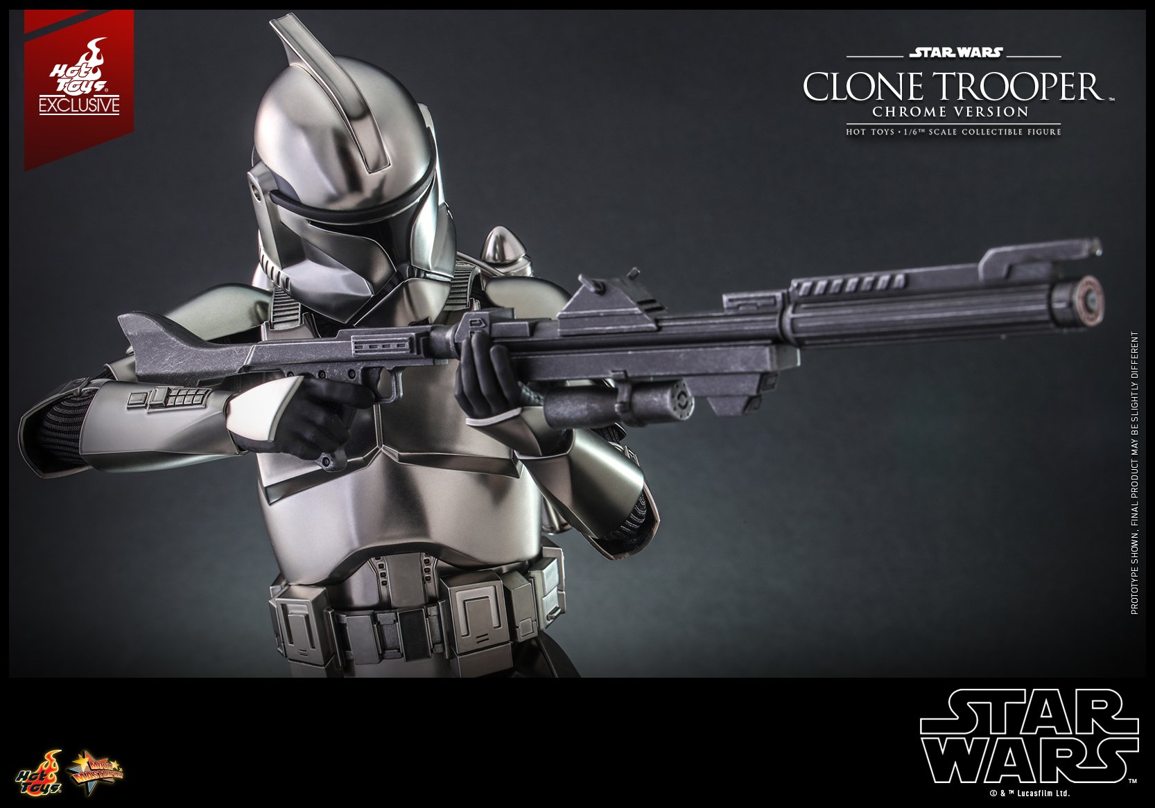 Wars Special Edition - Clone Stormtrooper Electroplating Silver 1/6