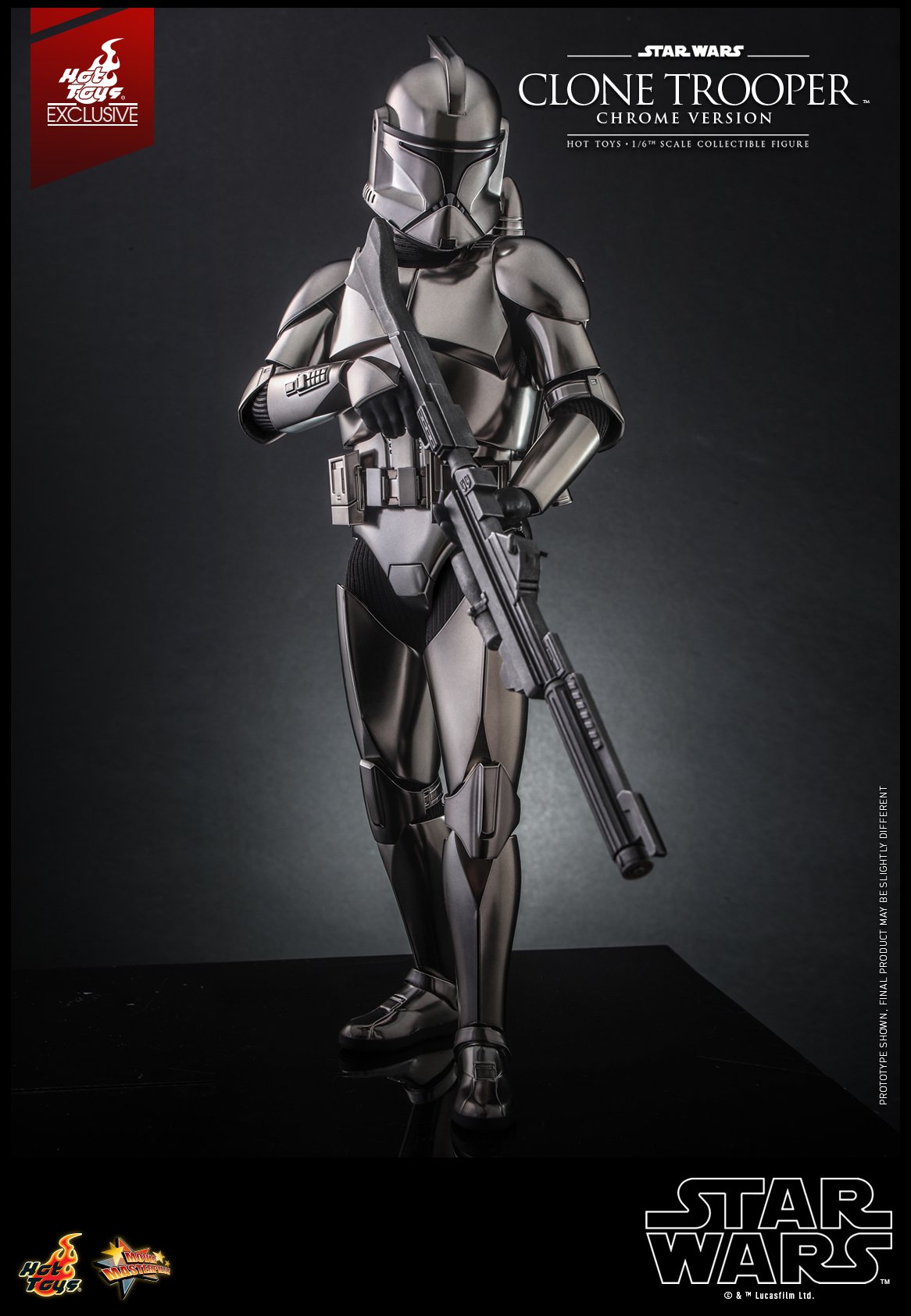 Wars Special Edition - Clone Stormtrooper Electroplating Silver 1/6