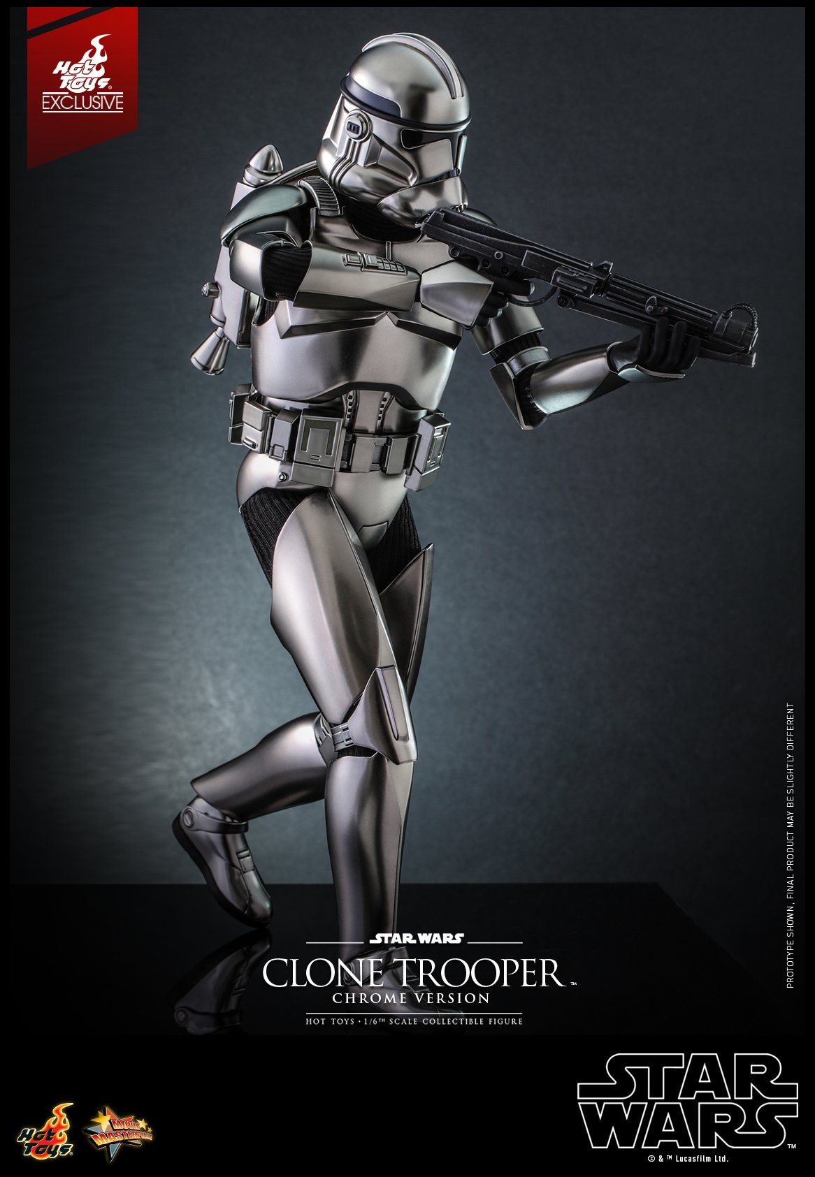 Wars Special Edition - Clone Stormtrooper Electroplating Silver 1/6