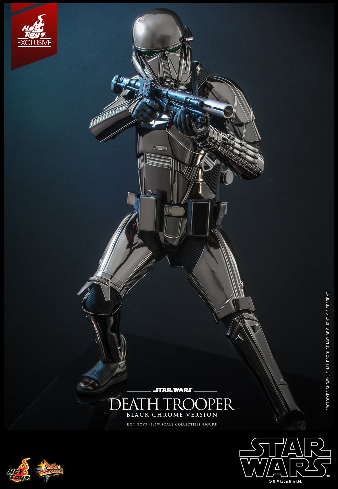 Star Wars Special Edition - Death Soldier Electroplating Black 1/6