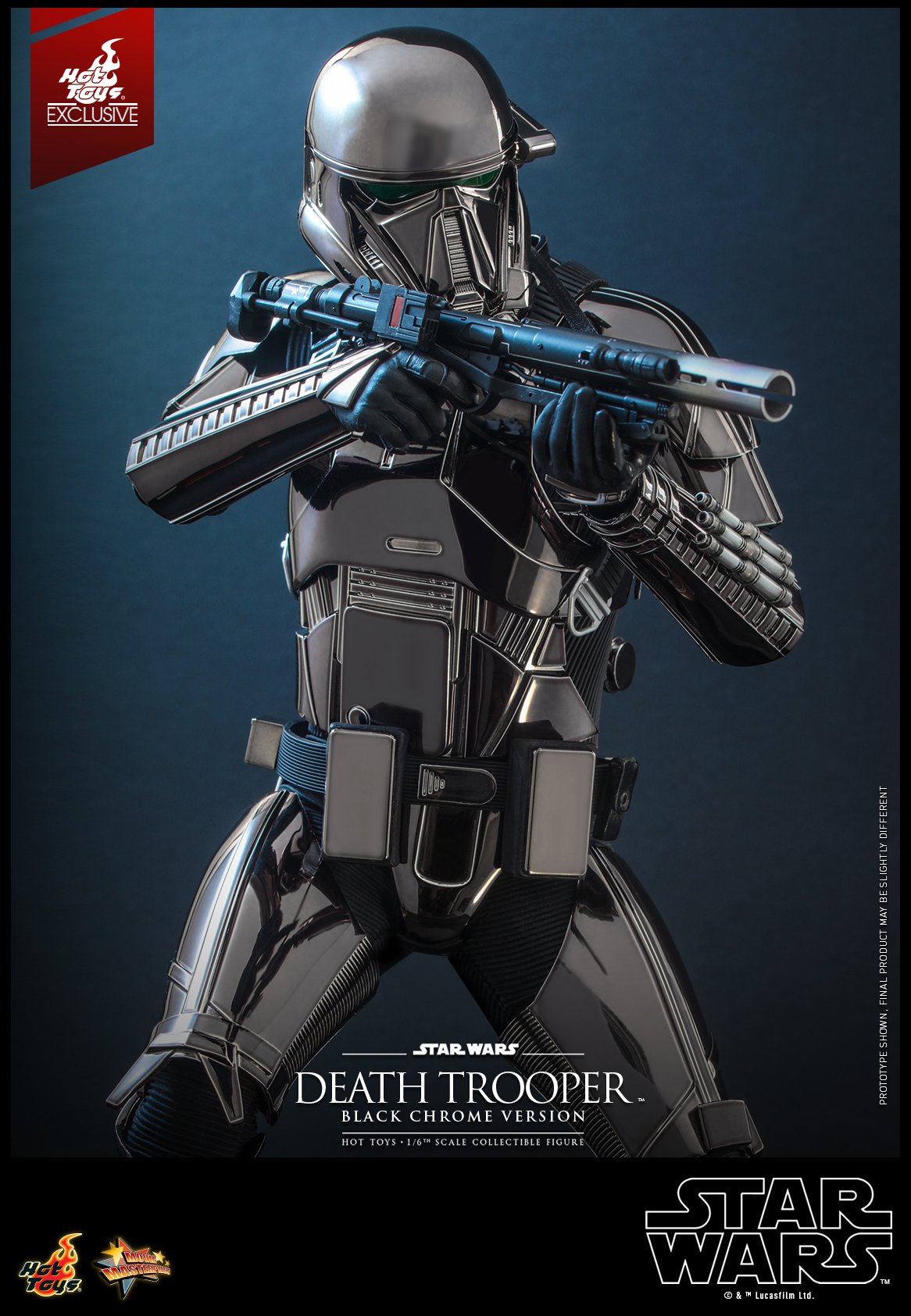 Star Wars Special Edition - Death Soldier Electroplating Black 1/6