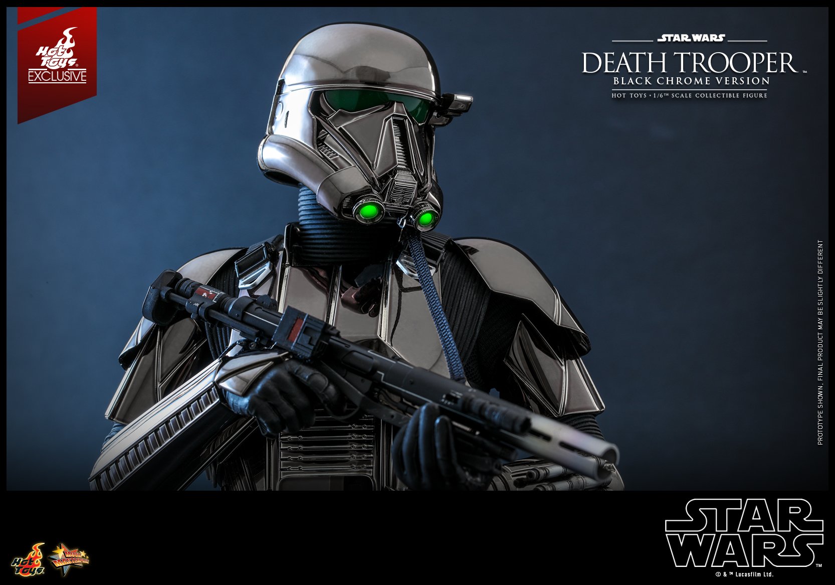 Star Wars Special Edition - Death Soldier Electroplating Black 1/6
