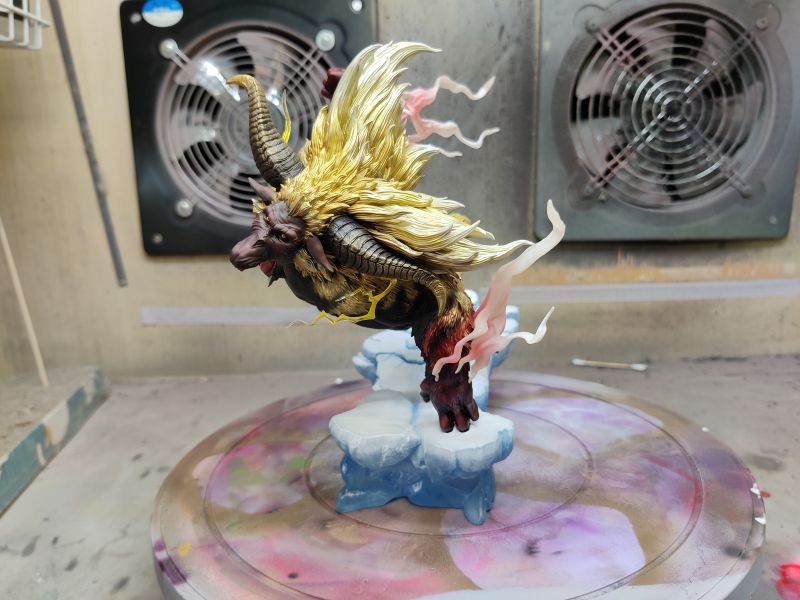 Monster Hunter Icefield Furious Golden Lion