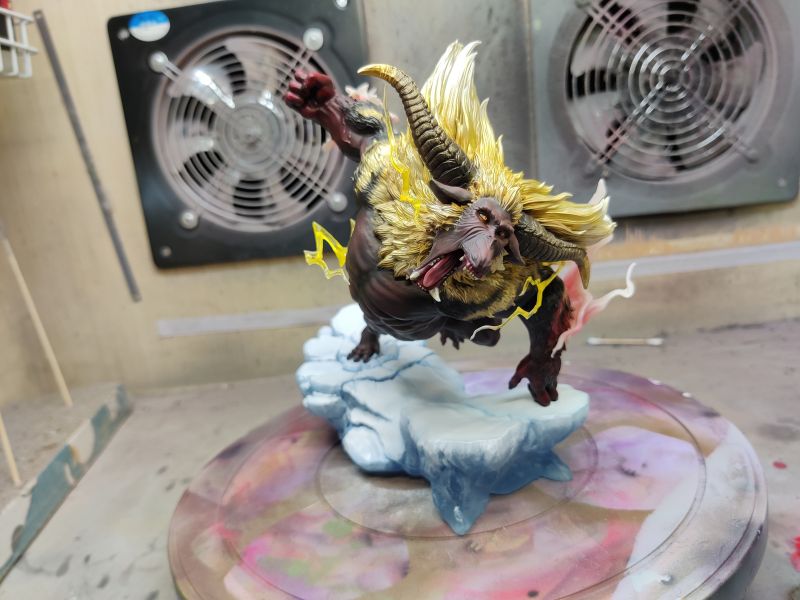 Monster Hunter Icefield Furious Golden Lion