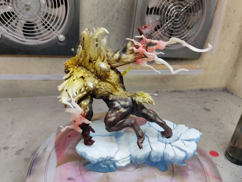 Monster Hunter Icefield Furious Golden Lion