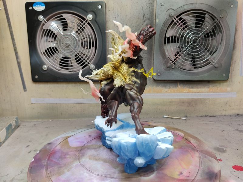 Monster Hunter Icefield Furious Golden Lion