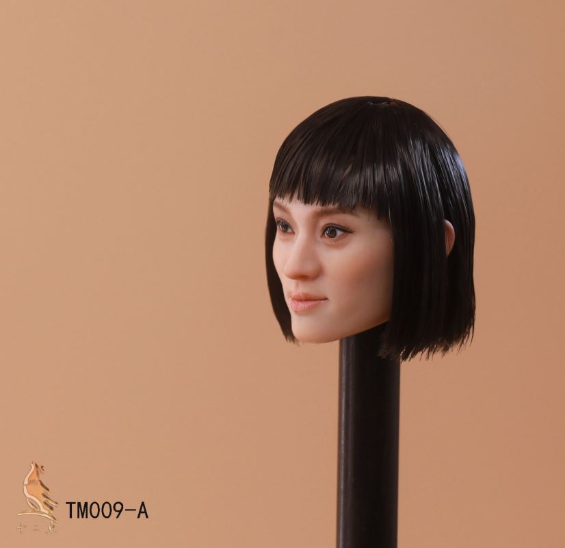 Asian Beauty Head Sculpture 1/6