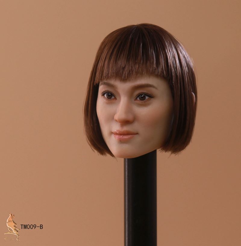 Asian Beauty Head Sculpture 1/6