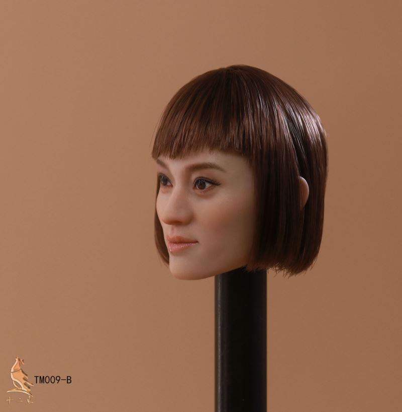 Asian Beauty Head Sculpture 1/6