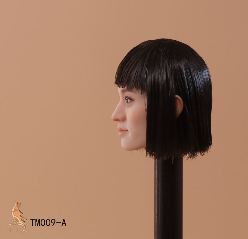 Asian Beauty Head Sculpture 1/6