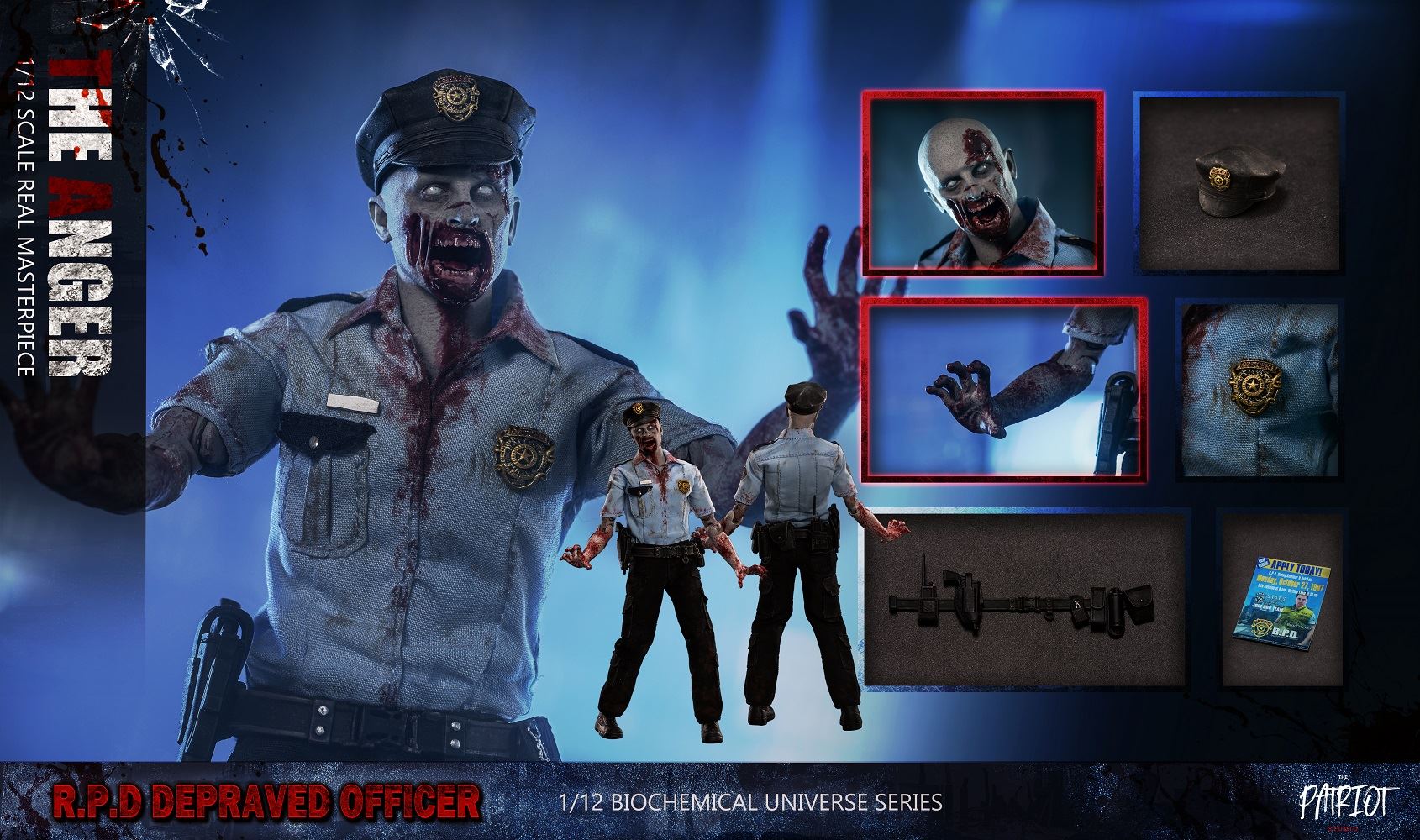 The Anger R.P.D Deprived Officer 1/12