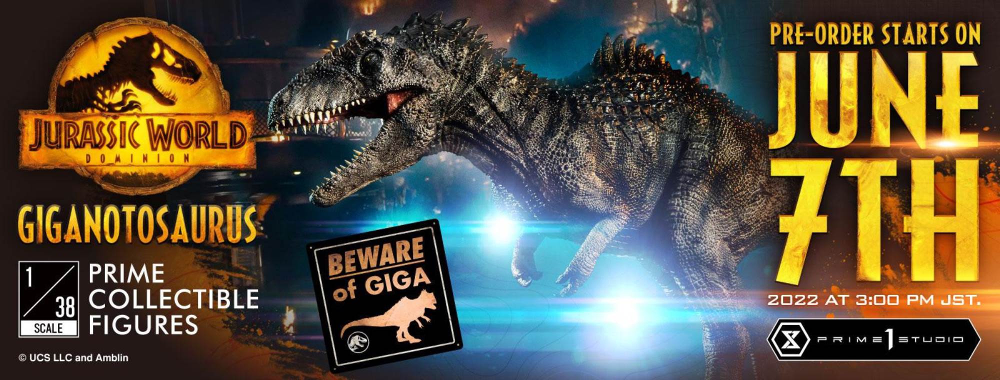 Jurassic World: Dominion (Film) Giganotosaurus