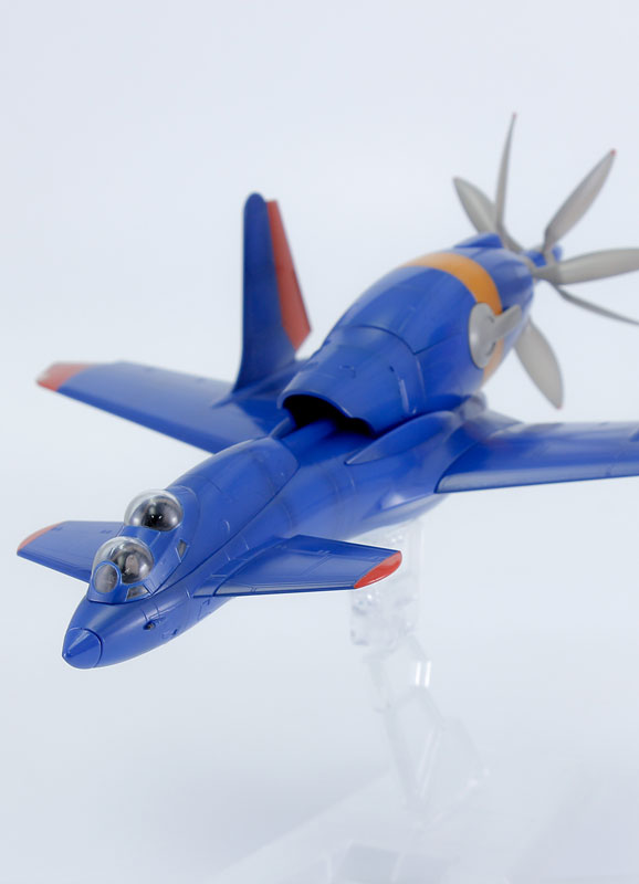 Honneamise Oukoku Air Force Fighter Schira-DOW 3rd (Two-seater) Plastic Model from Royal Space Force: The Wings of Honneamise 1/72