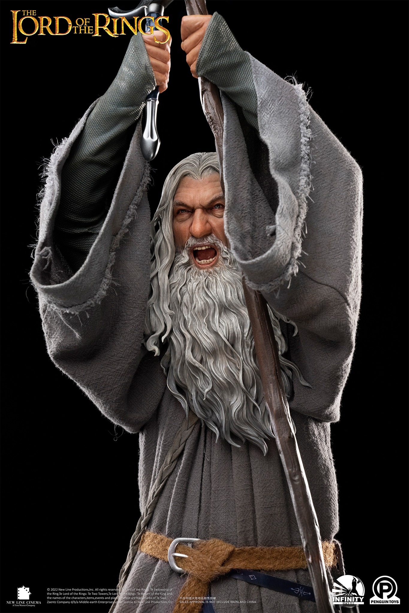 The Lord of the Rings: the epic statue of Gandalf the Gray