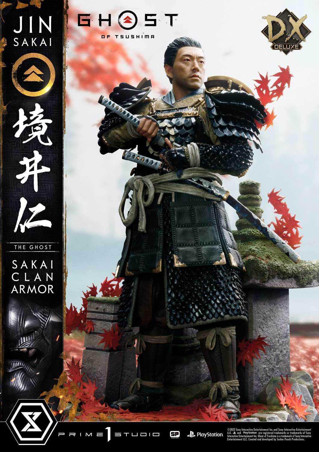 Ghost of Tsushima Jin Sakai, The Ghost Sakai Clan Armor DX Version