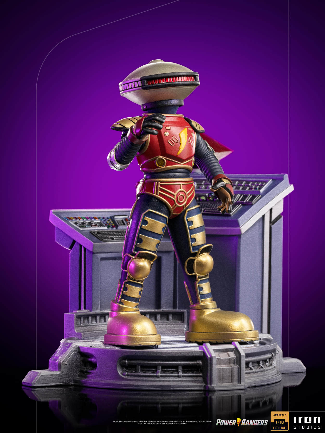 Alpha 5 Deluxe - Mighty Morphin Power Rangers - Art Scale 1/10