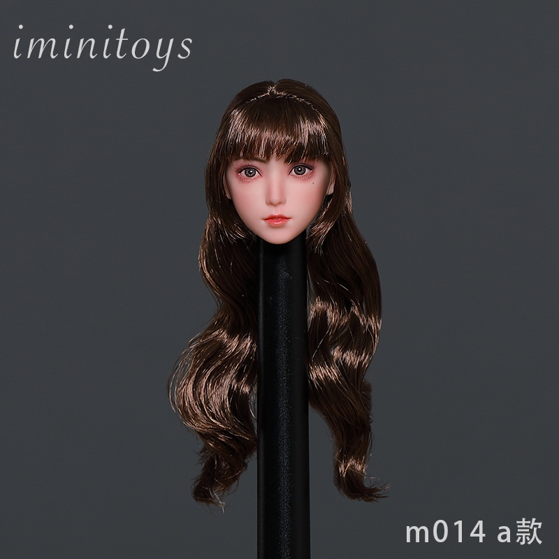 Lolita girl beauty head sculpture (M014) 1/6