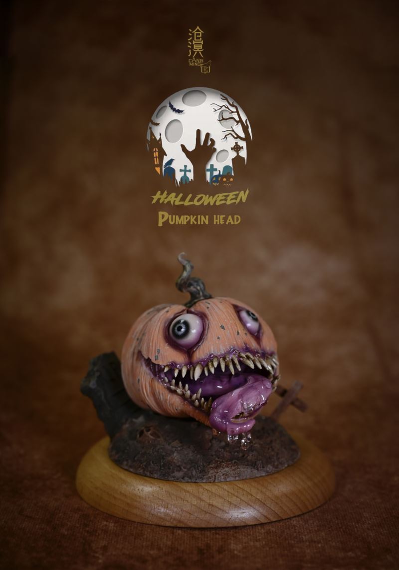 HALLOWEEN PUMPKIN HEAD