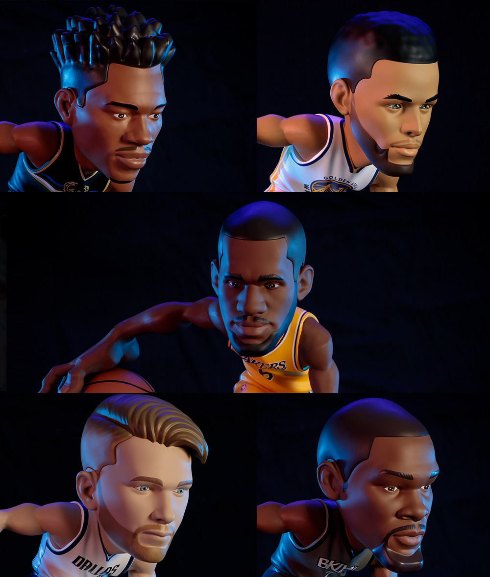 SmALL-STARS - LeBron James / Luka Doncic / Stephen Curry / Kevin Durant / Giannis Antetokounmpo