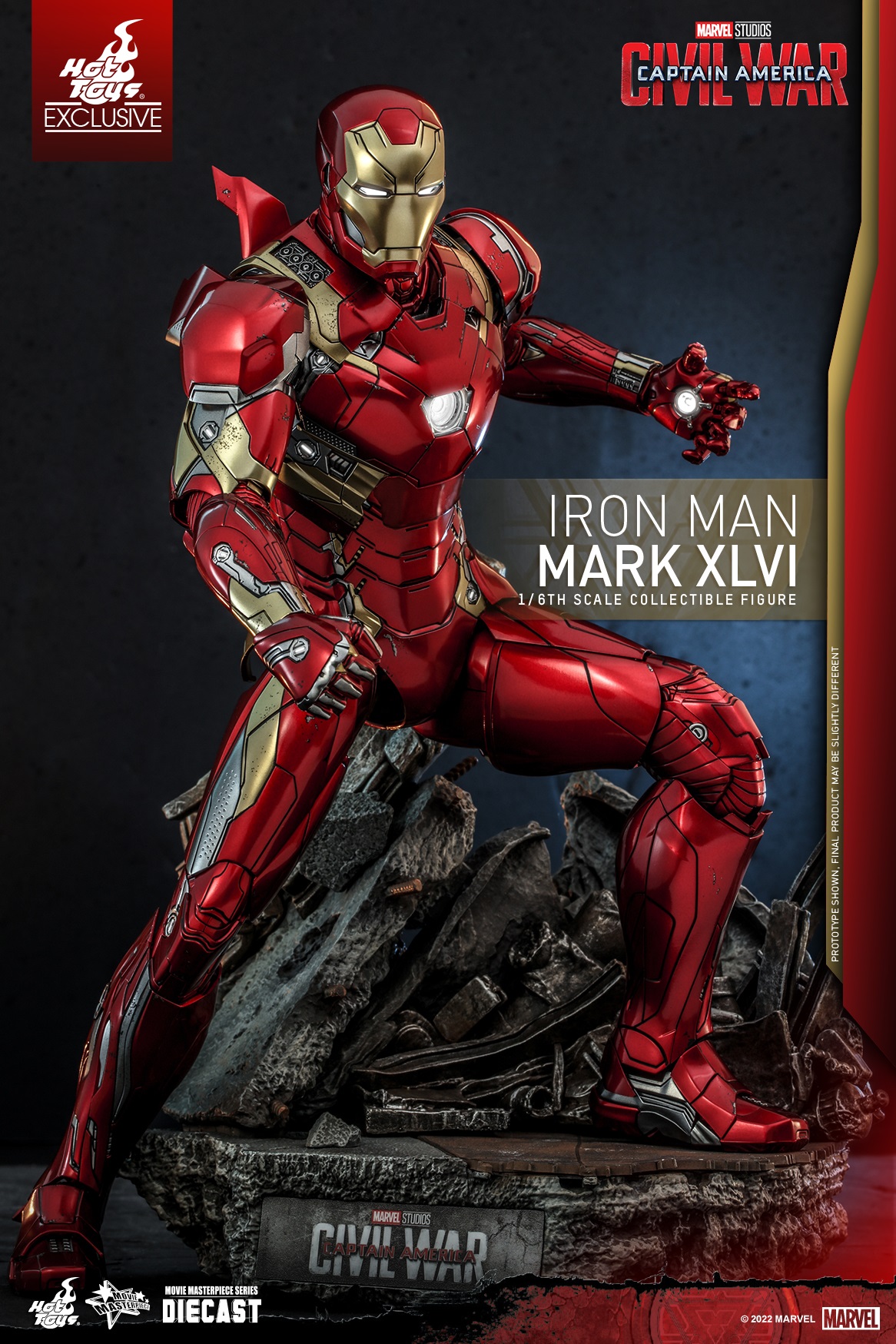 Iron Man MK46 (Captain America 3) 1/6