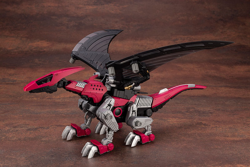 HMM ZOIDS EZ-005 Redler Guylos & EHI-7 Reddra Zenebas Empire Type & Customize Parts Booster Cannon Set 1/72