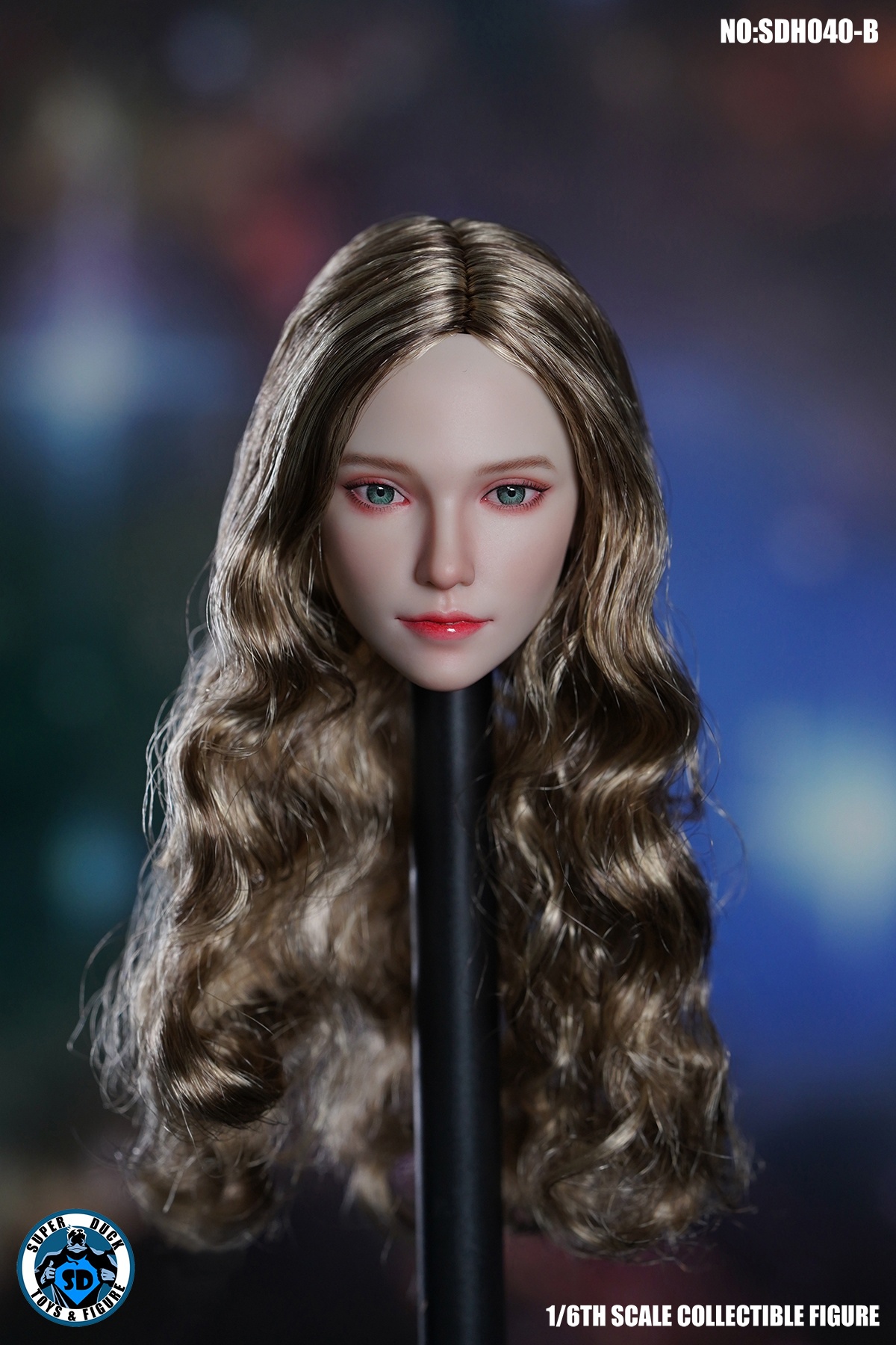 Mixed-Blood Female Head Sculpture (SDH040) 1/6