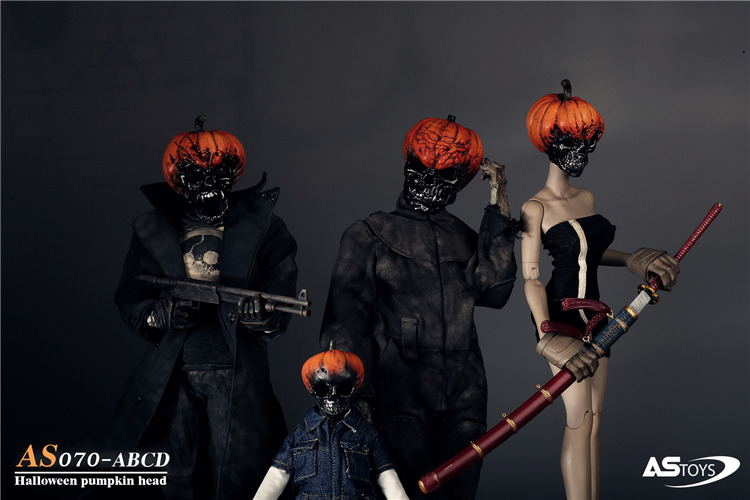 Halloween Pumpkin Head