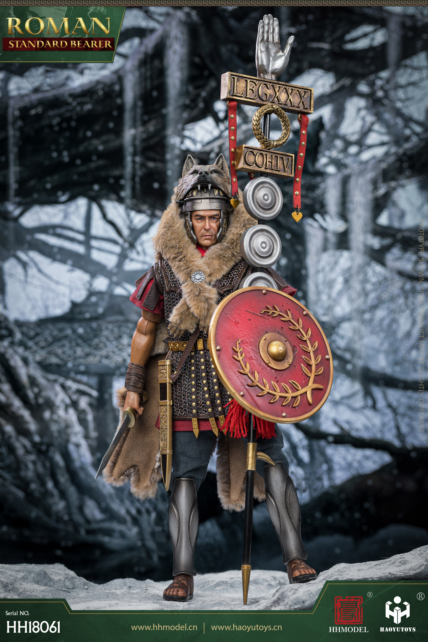 Imperial Legion - Rome Flag Bearer 1/6