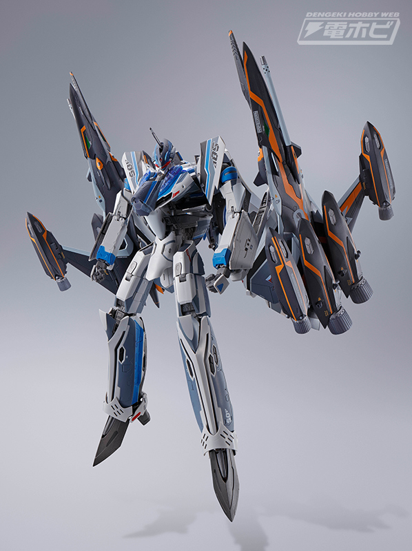 DX Chogokin VF-31AX Kairos Plus (Hayate Immelman Machine) Compatible Super Ghost Set