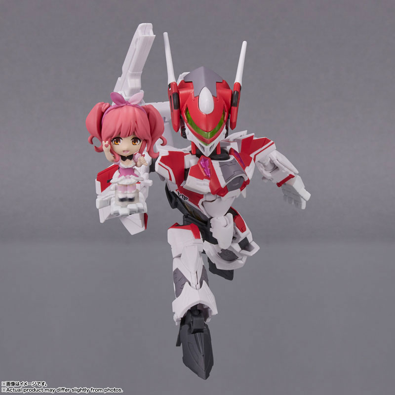 TINY SESSION VF-31C Siegfried (Mirage Farina Jenius Custom) with Makina Nakajima Macross Delta