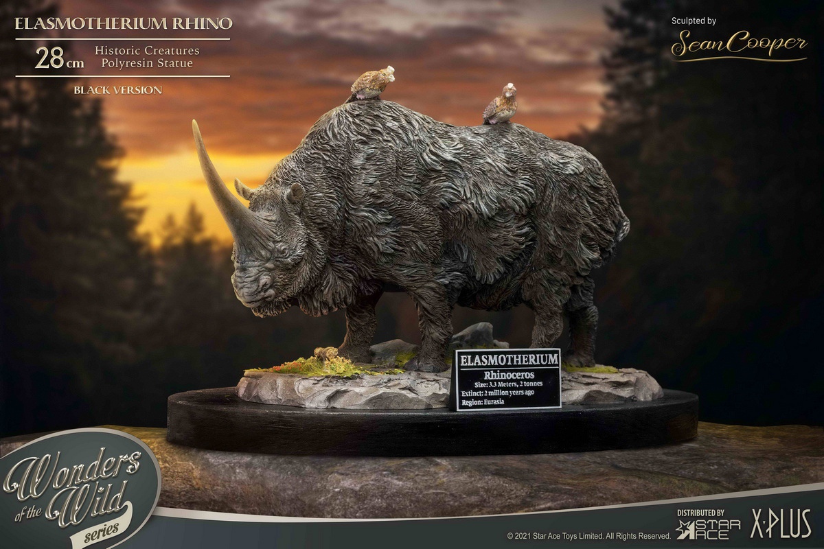 Prehistoric Animal Series - Plate-toothed Rhinoceros (Brown Version/Black Version)