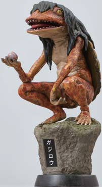 Fukusakichou Youkai Plastic Model Kappa Glow-in-the-Dark Version