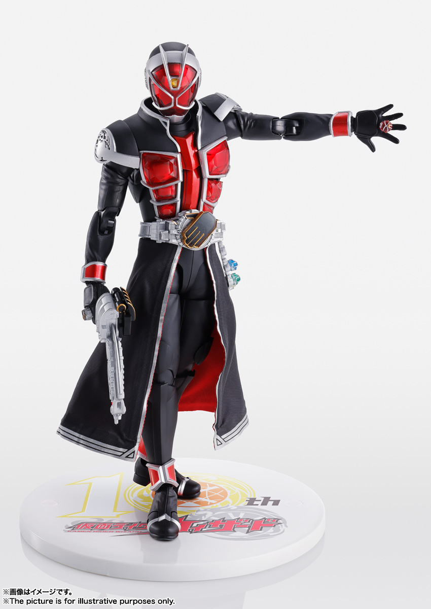 SHFiguarts (true bone carving method) Kamen Rider Wizard Flame Style 10th Anniversary Ver