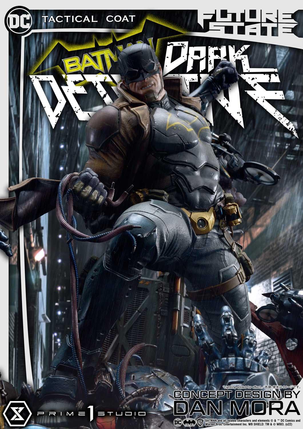 DC Future State Batman Dark Detective Tactical Coat DX
