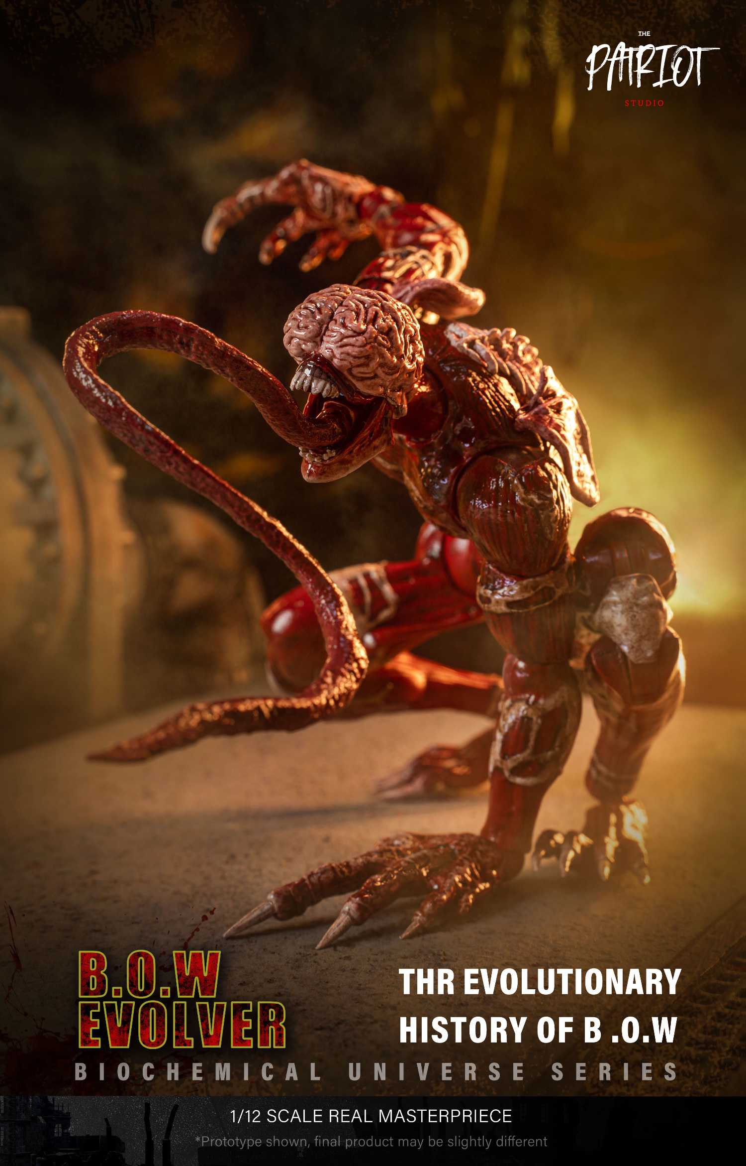 Resident Evil licker 1/12