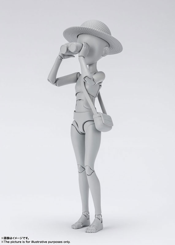 S.H.Figuarts Body-chan -Sugimori Ken- Edition DX SET (Gray Color Ver.)