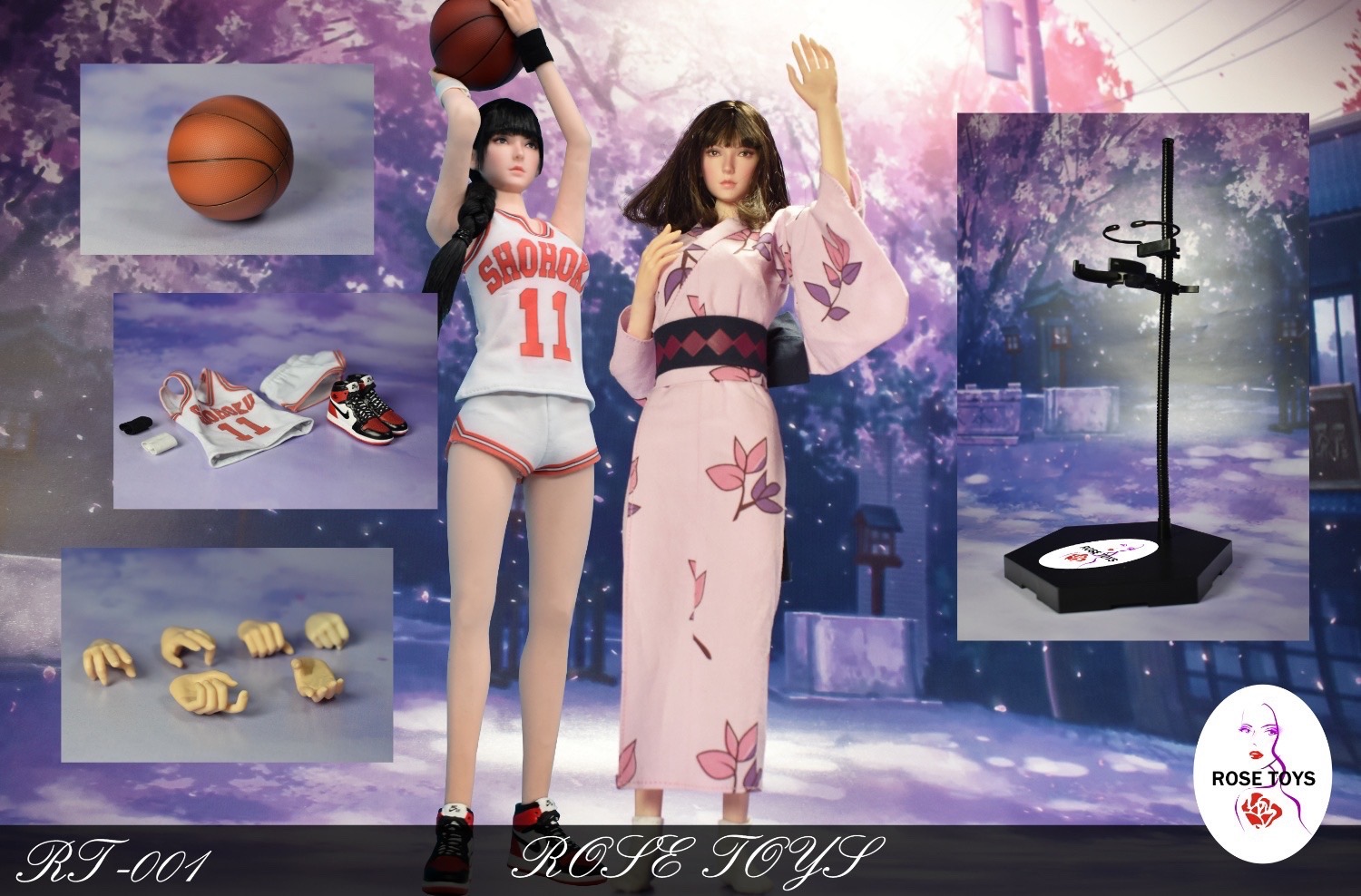 Dunk Girl Kimono Akiko 1/6