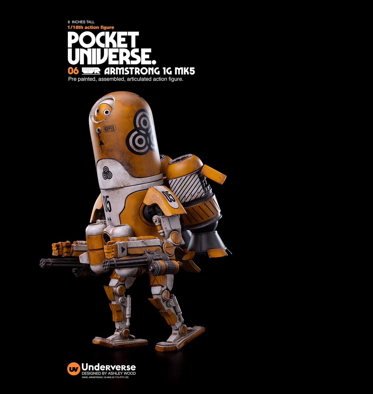 Mini Action Figure ARMSRTONG 1G MK5 1/18
