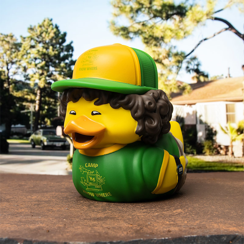 Stranger Things Dustin Henderson / Lucas Sinclair Cosplaying Duck Collectible