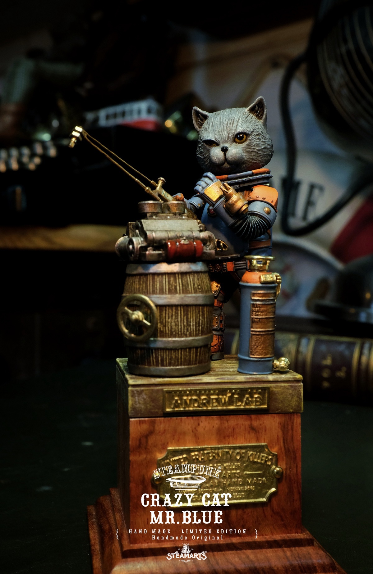 Steampunk Mechanic No. 1 MR.BLUE Special Edition / Silver Edition