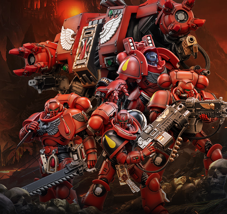 Space Marine Holy Blood Angel Violent Dreadnought Mecha Summer Brothers