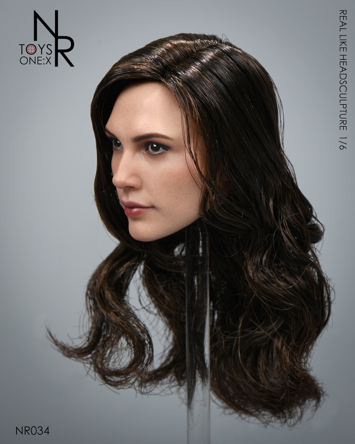 Golden Eagle Woman Head Carving 5.0 Hair Transplant Edition 1/6