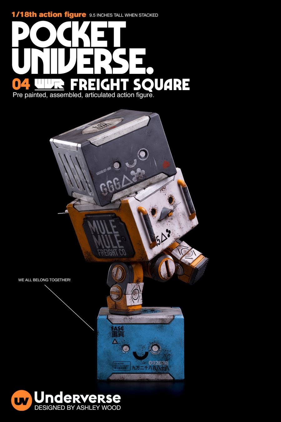 Pocket Universe Series WWR Stacked Arhat Heavy Cargo Cube MULE
