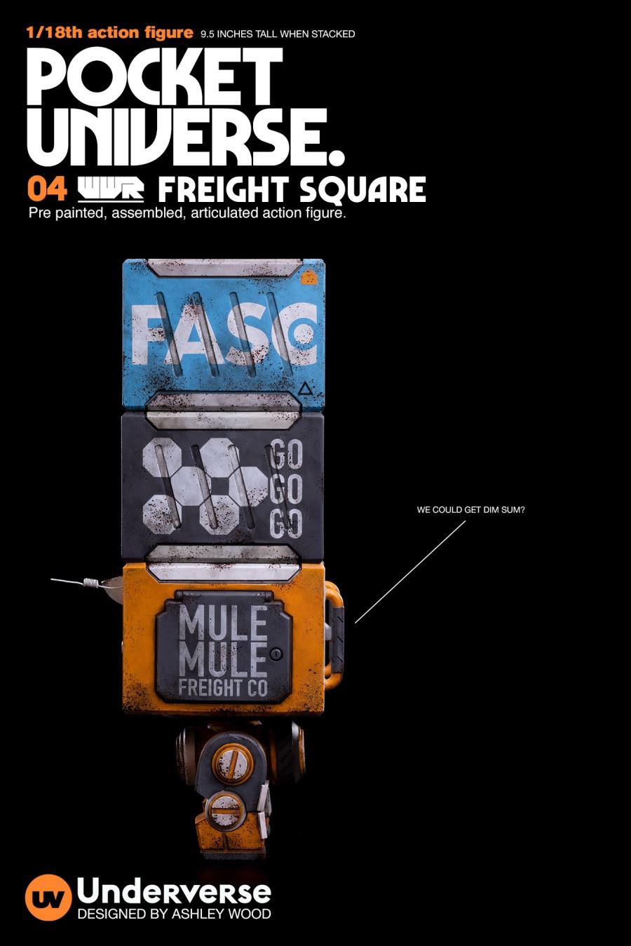 Pocket Universe Series WWR Stacked Arhat Heavy Cargo Cube MULE