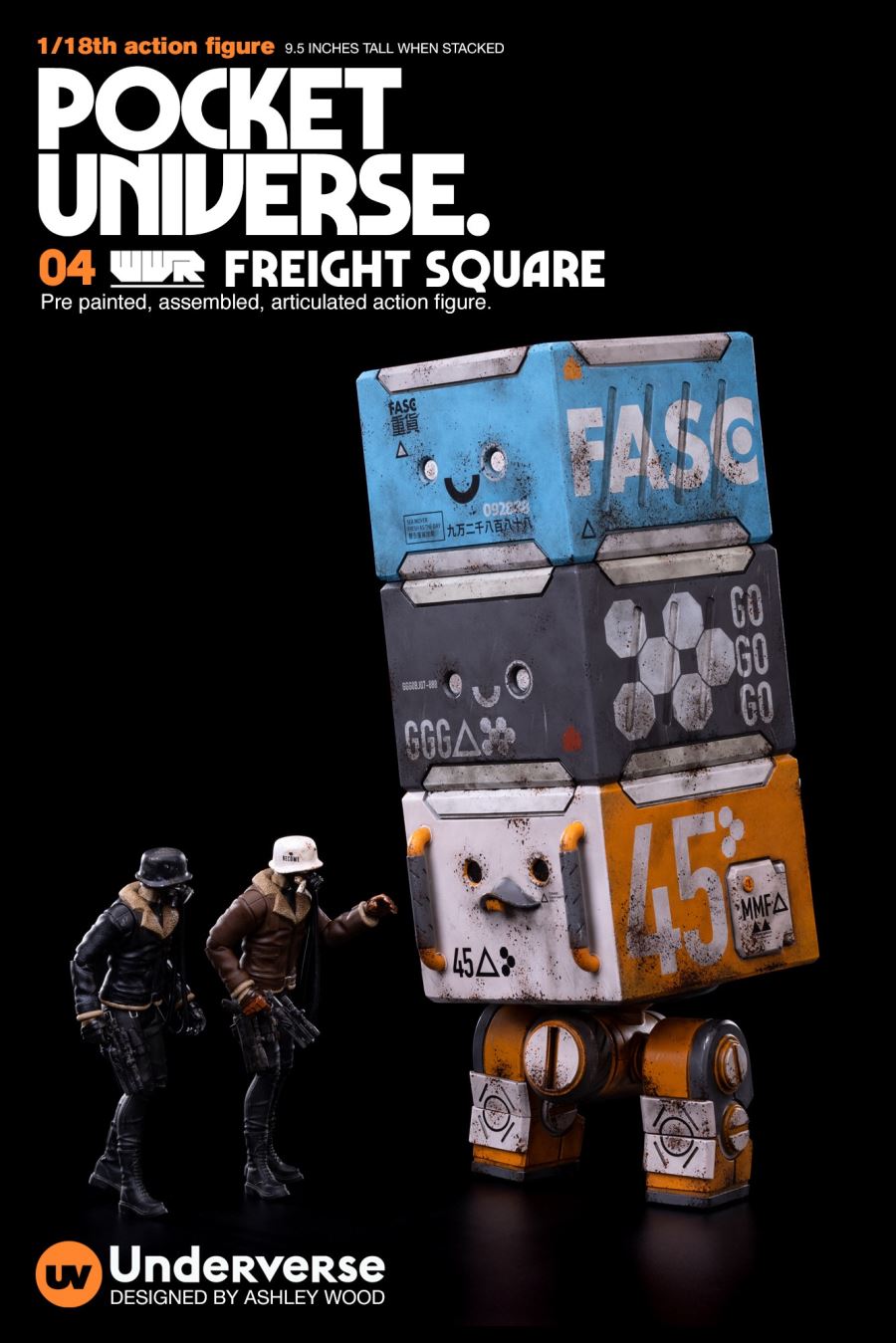 Pocket Universe Series WWR Stacked Arhat Heavy Cargo Cube MULE