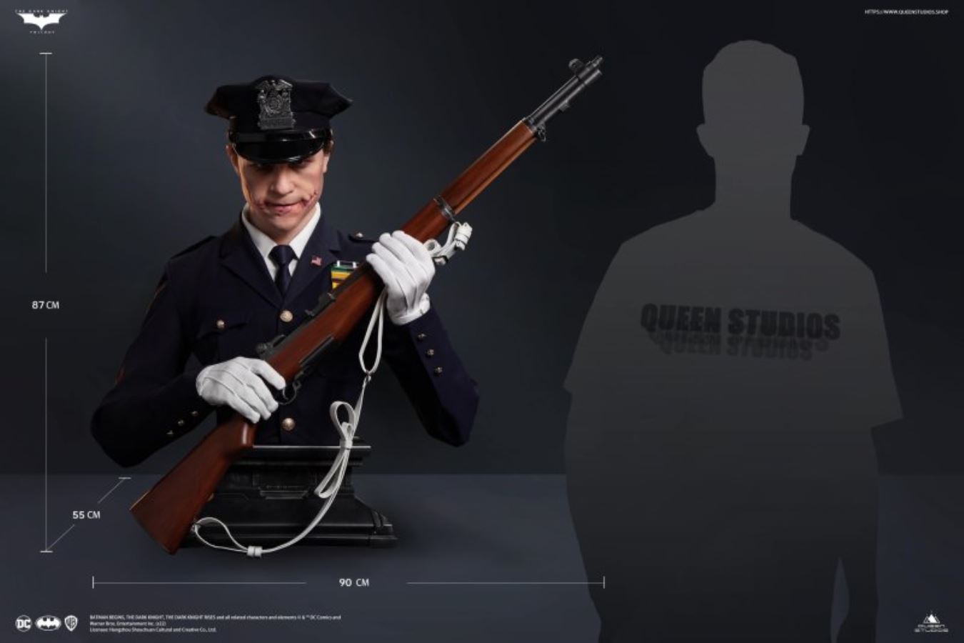  The Joker (Police Uniform) Life-Size Bust 1/1