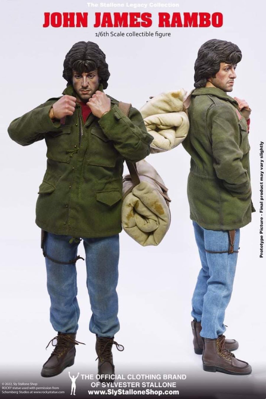 Stallone John James Rambo 1/6