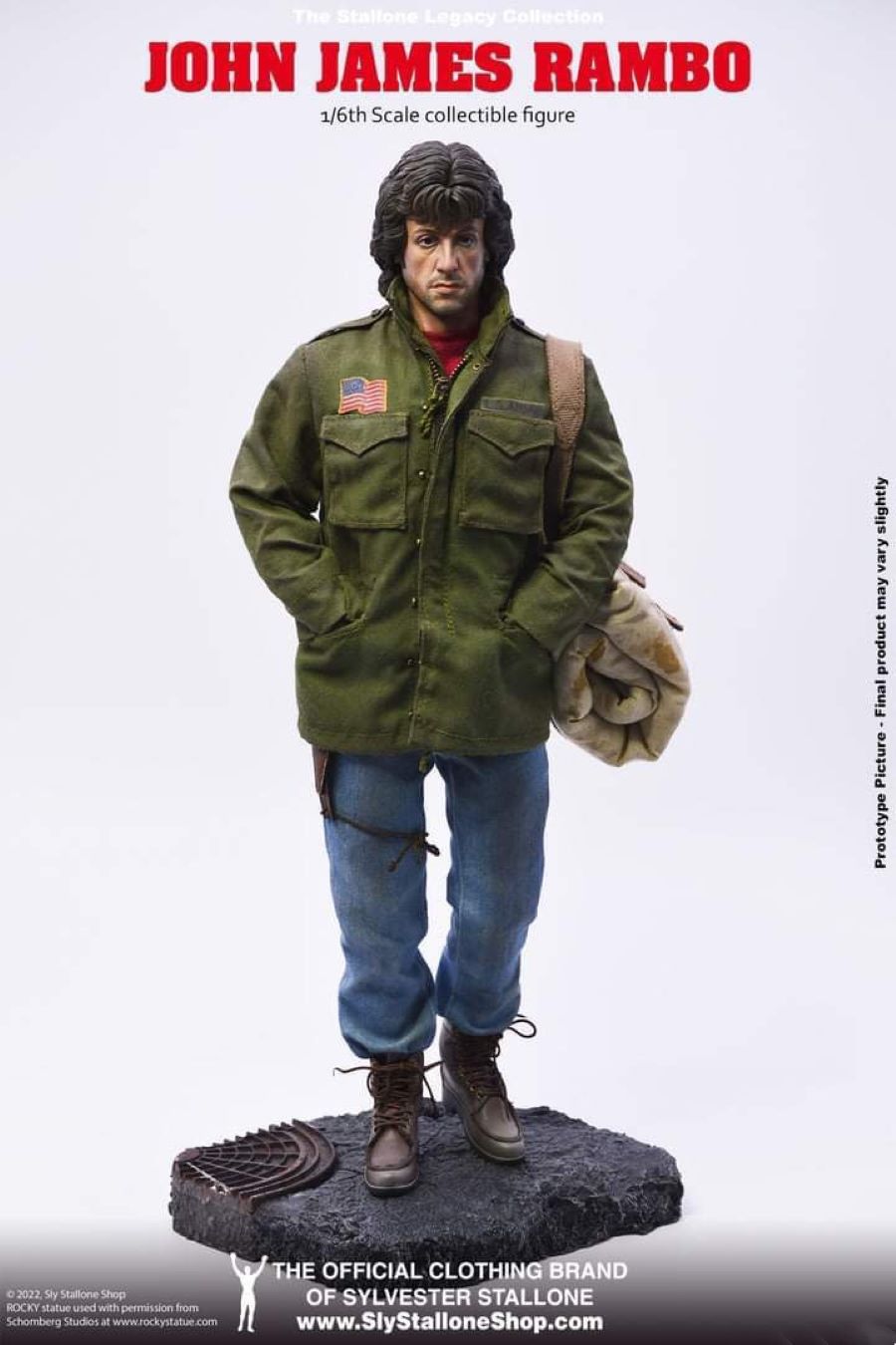 Stallone John James Rambo 1/6