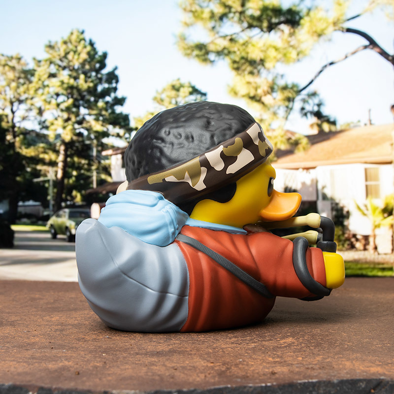 Stranger Things Dustin Henderson / Lucas Sinclair Cosplaying Duck Collectible