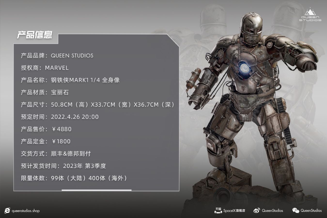 Iron Man MARK1 1/4